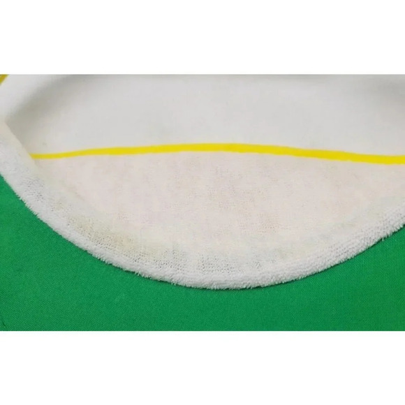 Vintage Royal Caribbean Cruiselines "I'm ShipShape" Yellow Adjustable Visor Hat - Picture 6 of 7